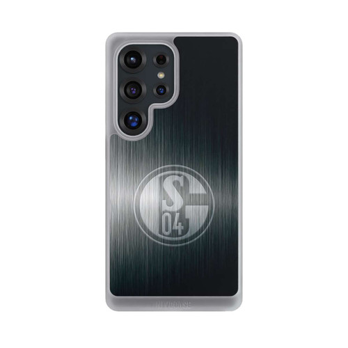 Samsung Galaxy S25 Ultra NIVOcore Schalke 04 Metall Look