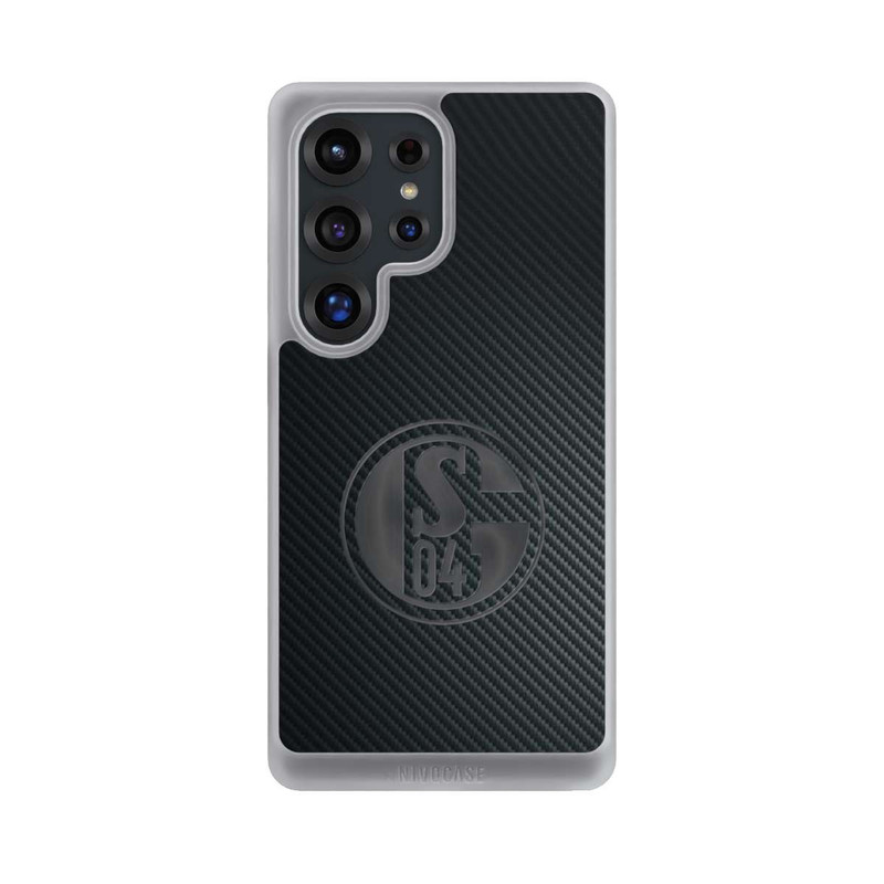 Galaxy S25 Ultra NIVOcore Schalke 04 Carbon Look