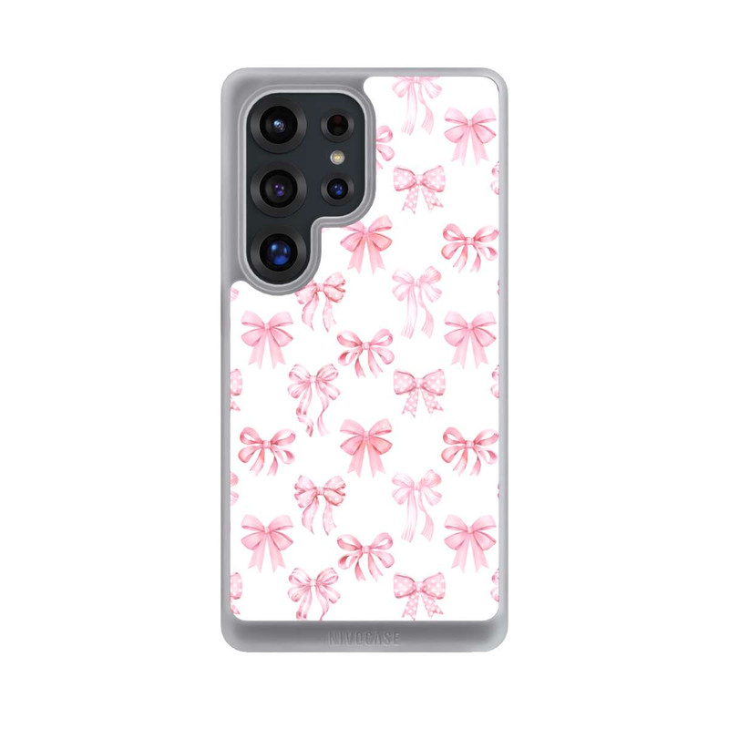 Galaxy S25 Ultra NIVOcore Baby Pink Bows