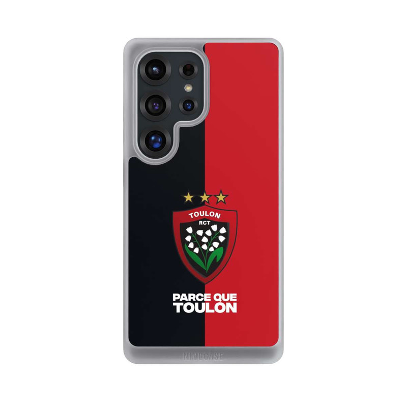 Galaxy S25 Ultra NIVOcore RCT Logo Rouge Noir