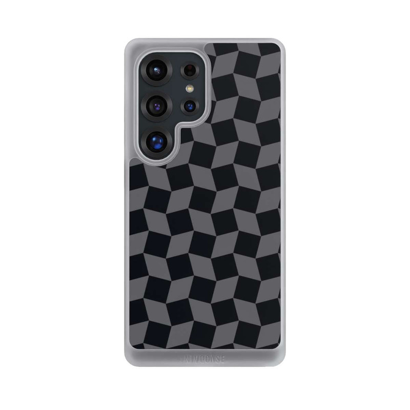 Galaxy S25 Ultra NIVOcore 3D Würfel-Muster Effektt