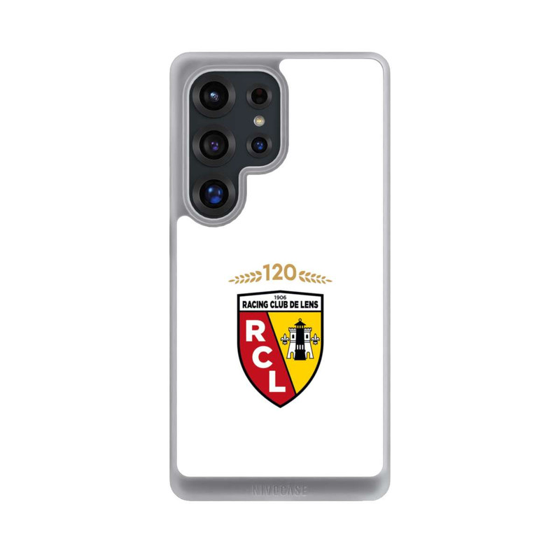Galaxy S25 Ultra NIVOcore RC Lens 120 ans anniversaire blanc