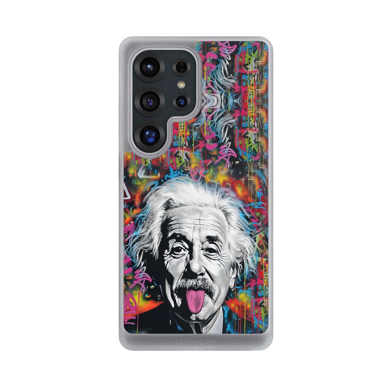 Galaxy S25 Ultra NIVOcore Physiker Bunte Zunge Raus