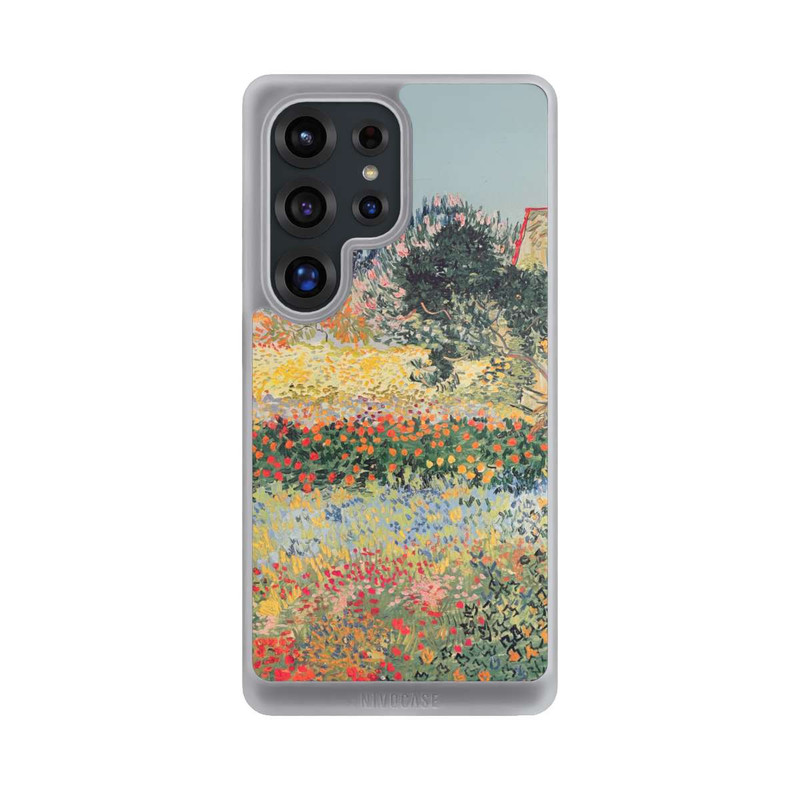 Galaxy S25 Ultra NIVOcore Garden in Bloom, Arles, July 1888 by Vincent van Gogh