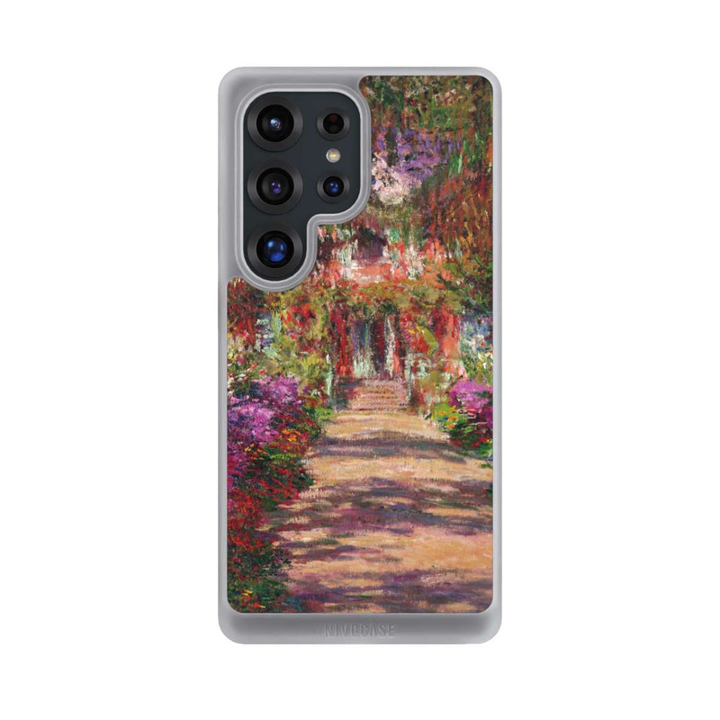 Galaxy S25 Ultra NIVOcore Eine Allee in Monets Garten in Giverny by Claude Monet