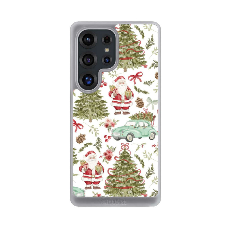 Galaxy S25 Ultra NIVOcore Weihnachtsfreude Vintage Muster 