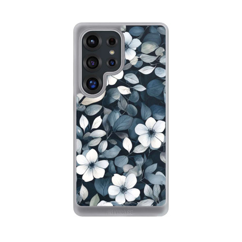 Samsung Galaxy S25 Ultra NIVOcore Blaue Negativblumen mit KI