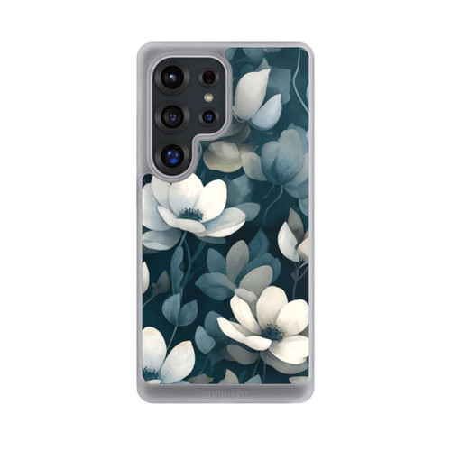 Samsung Galaxy S25 Ultra NIVOcore Petrolfarbene Negativblumen mit KI