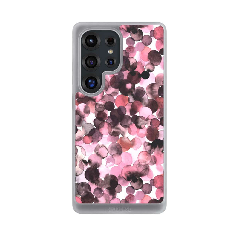 Galaxy S25 Ultra NIVOcore Blätterzauber Pink