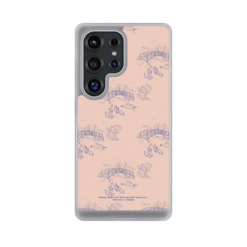 Samsung Galaxy S25 Ultra NIVOcore Winnie Puuh Keramik Muster Brücke Pink