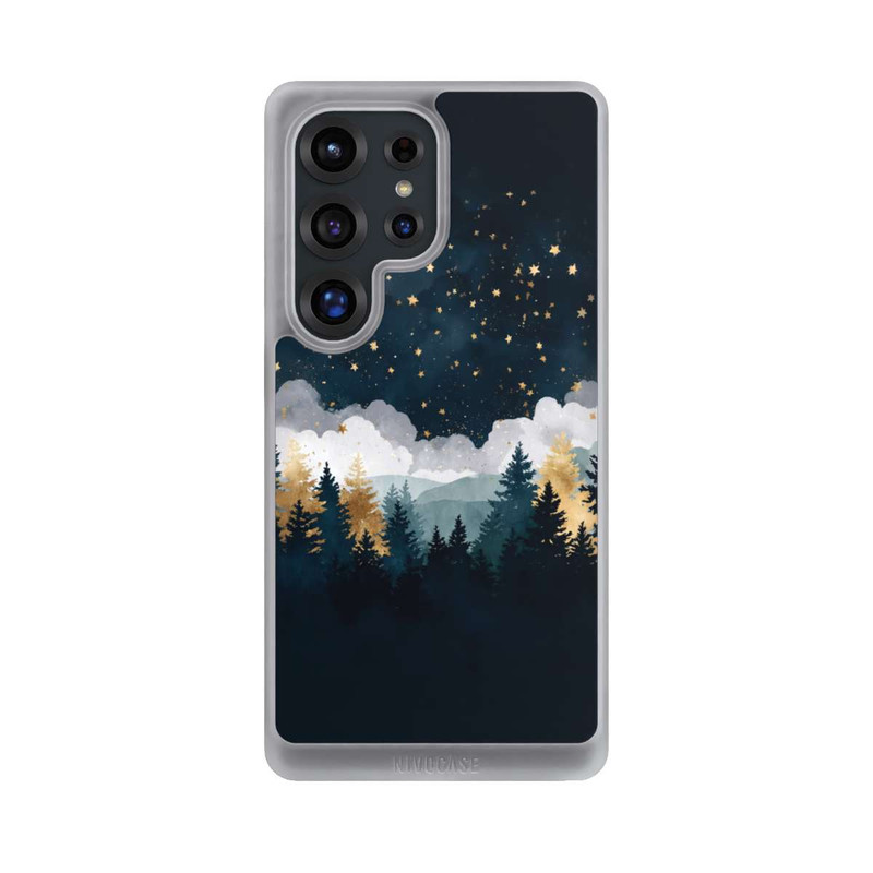 Galaxy S25 Ultra NIVOcore Forêt Nocturne Indigo