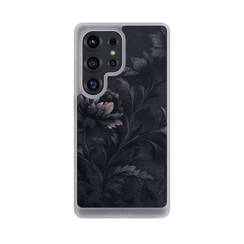 Samsung Galaxy S25 Ultra NIVOcore Dunkles Blumenmuster Vintage