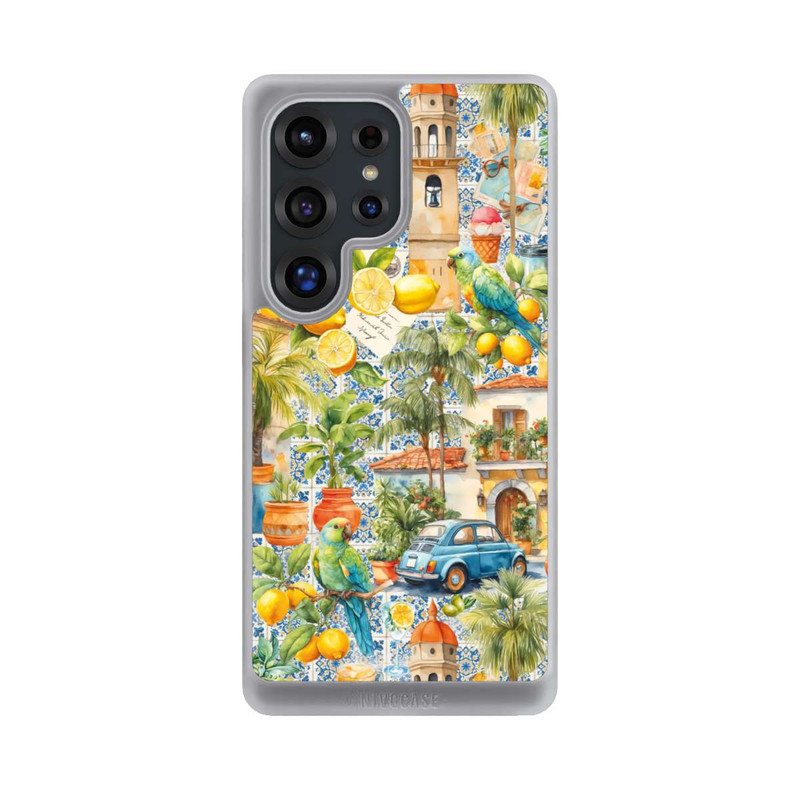 Galaxy S25 Ultra NIVOcore Whimsica Italian Travel Memories With AI