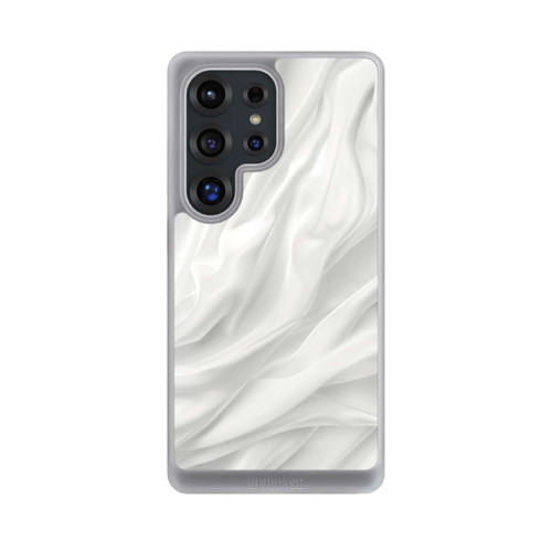 Samsung Galaxy S25 Ultra NIVOcore White Satin Smooth Texture With AI