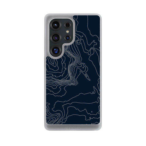 Samsung Galaxy S25 Ultra NIVOcore Lignes de Contour de Montagne Sombres