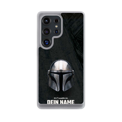 Samsung Galaxy S25 Ultra NIVOcore Star Wars Mandalorian Black Helmet personnalisable