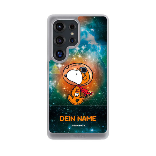Samsung Galaxy S25 Ultra NIVOcore Snoopy Weltraumreisender Personalisierbar