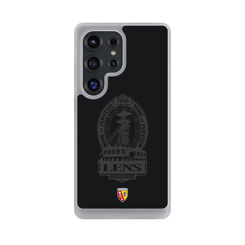 Galaxy S25 Ultra NIVOcore RC Lens Mine de Ferveur Emblème noir