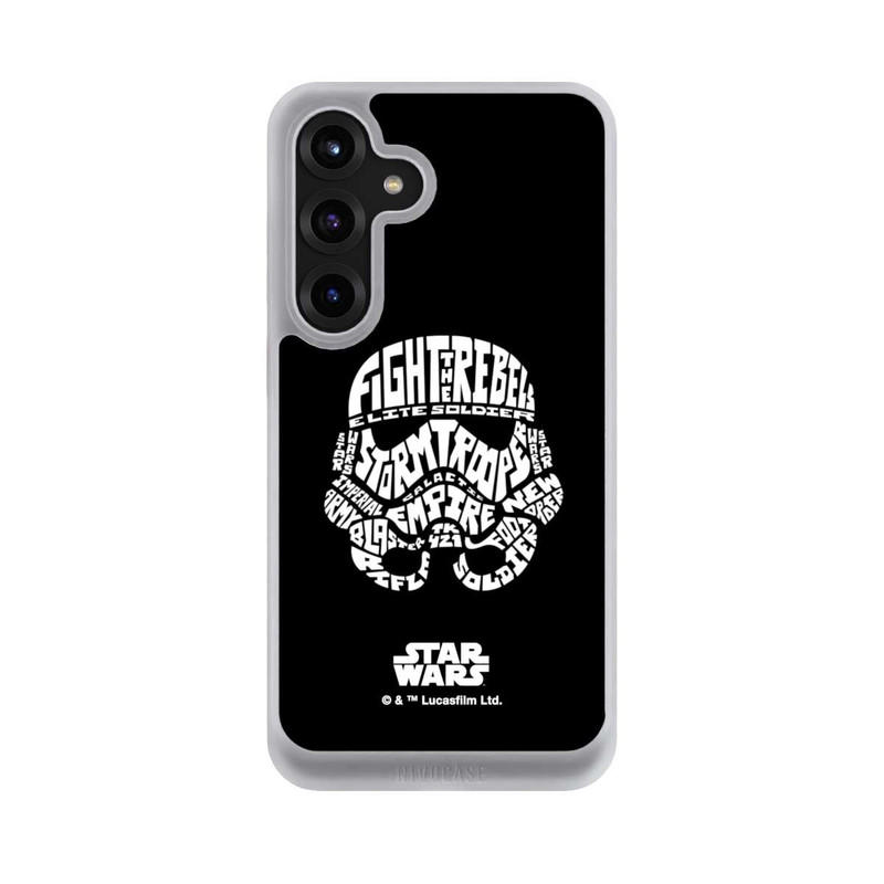 Galaxy S25 + NIVOcore Sturmtruppler Typo Grafisch