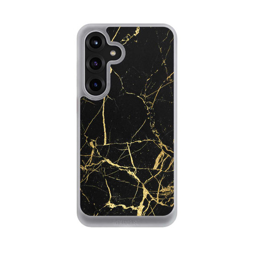 Samsung Galaxy S25+  NIVOcore Schwarzgoldener Marmor-Look