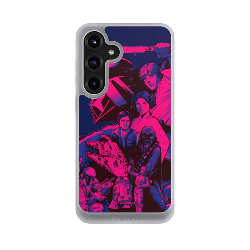 Galaxy S25 + NIVOcore Star Wars Characters - Ultraviolet