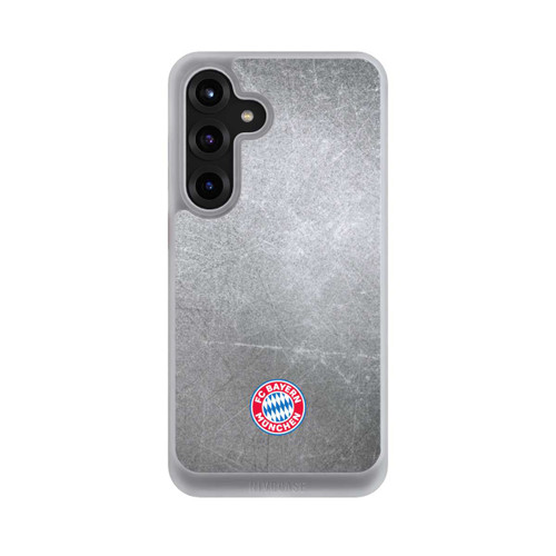 Samsung Galaxy S25+  NIVOcore Klassisches FCB Logo Klein - Bunt auf Metalllook