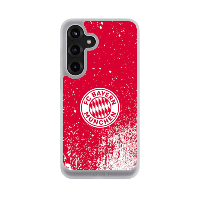 Galaxy S25 + NIVOcore Splatter Rot - FCB