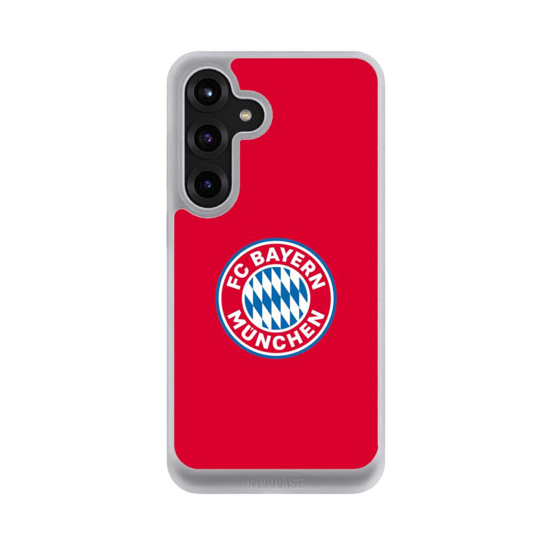 Galaxy S25 + NIVOcore FCB Logo auf Rot