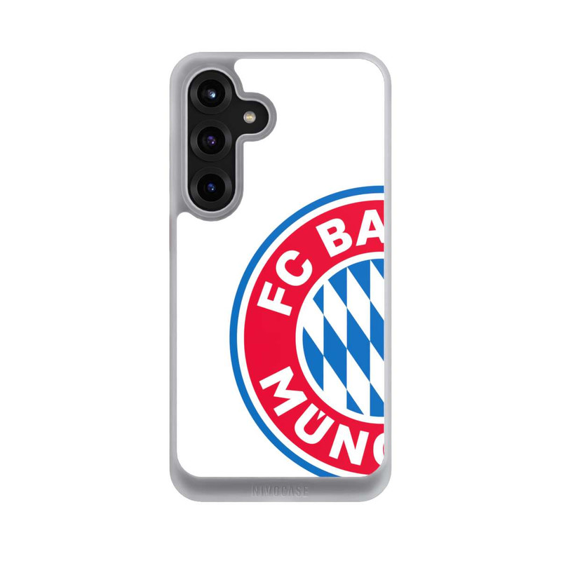 Galaxy S25 + NIVOcore Großes FCB Logo Weiß