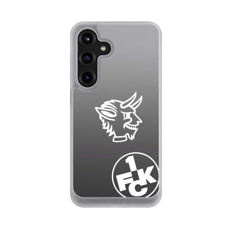 Galaxy S25 + NIVOcore Teufelskopf FCK auf Schwarz