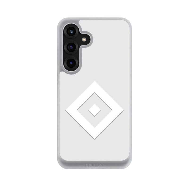 Galaxy S25 + NIVOcore Rauten Logo auf HSV Grau