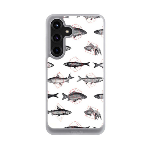 Samsung Galaxy S25+  NIVOcore Fische in Geometrie