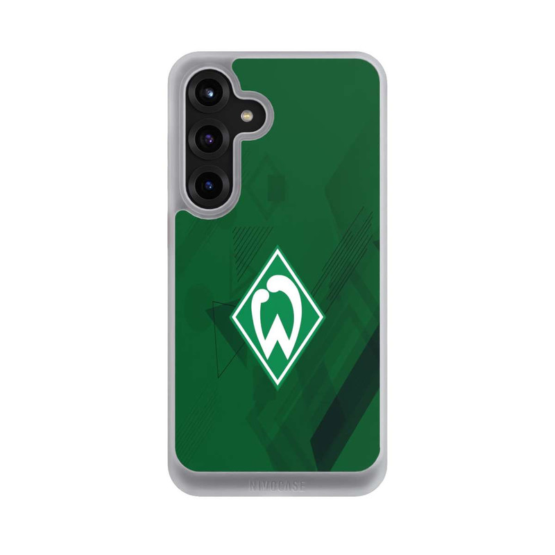 Galaxy S25 + NIVOcore Grüne Grafikelemente - Werder Bremen