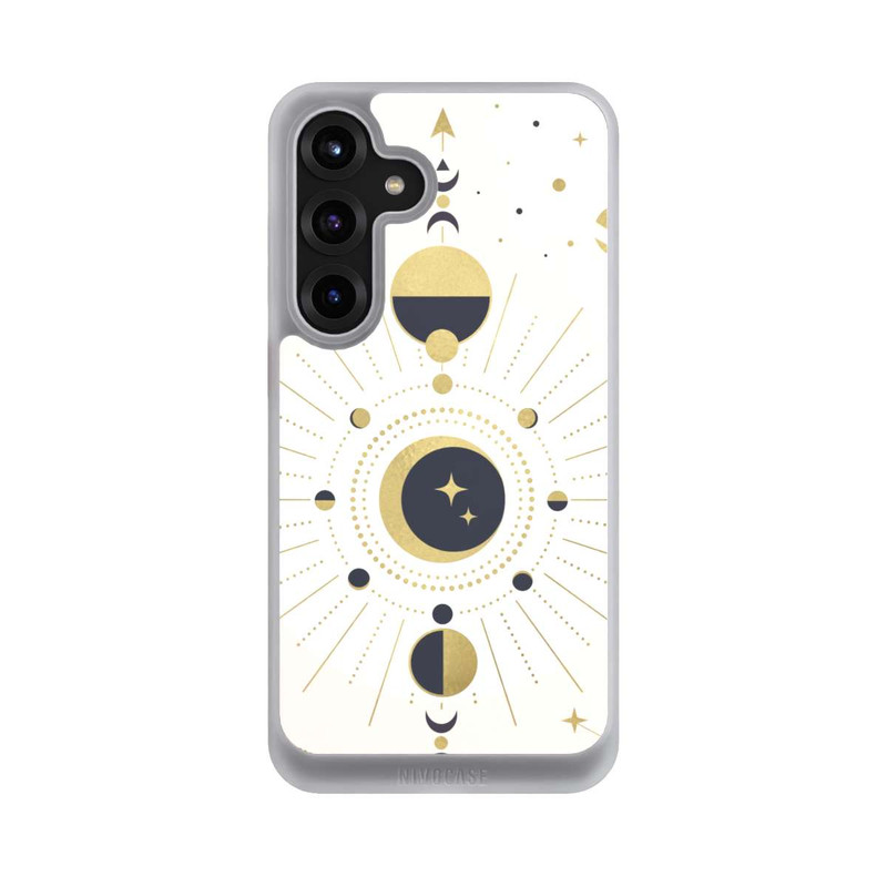 Galaxy S25 + NIVOcore Abstrakter Rose-Gold-Look