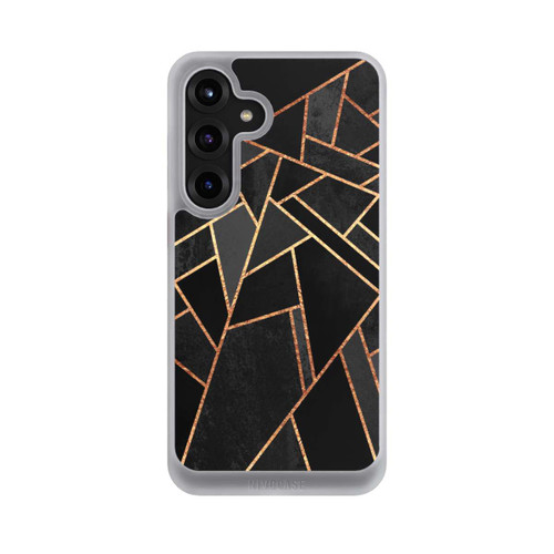 Samsung Galaxy S25+  NIVOcore Schwarze Nacht Gold Druck
