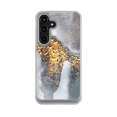 Samsung Galaxy S25+  NIVOcore Beton-Gold-Glitzerlook