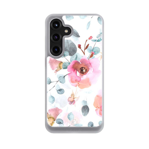 Samsung Galaxy S25+  NIVOcore Watercolour Flower Wallpaper
