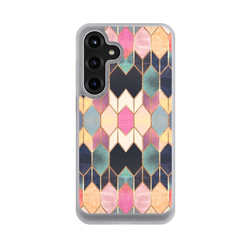 Galaxy S25 + NIVOcore Bunte Glasscheibe