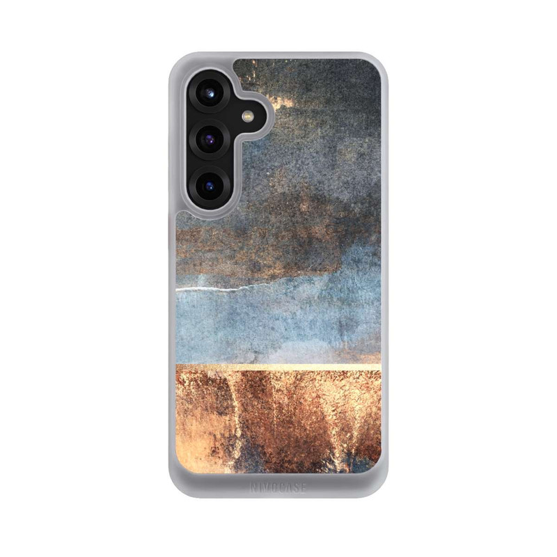 Galaxy S25 + NIVOcore Sturm Golddruck
