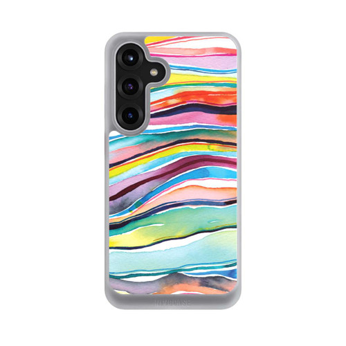 Samsung Galaxy S25+  NIVOcore Aquarell Achatschichten