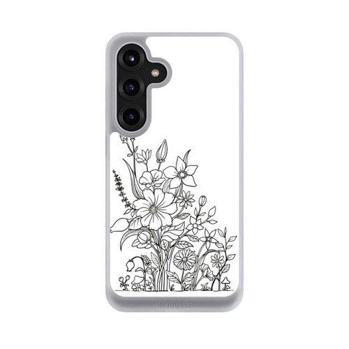 Samsung Galaxy S25+  NIVOcore Flowers Line Art