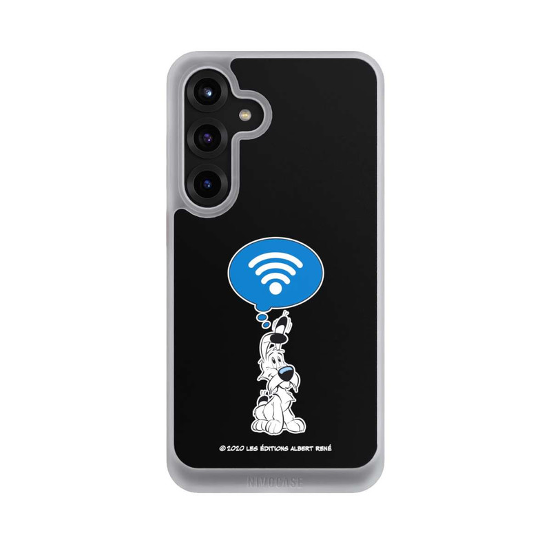 Galaxy S25 + NIVOcore Idefix W-LAN - Schwarz Hintergrund