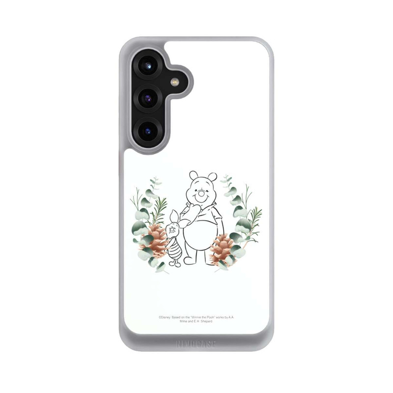 Galaxy S25 + NIVOcore Grüne Liebe Puuh und Ferkel