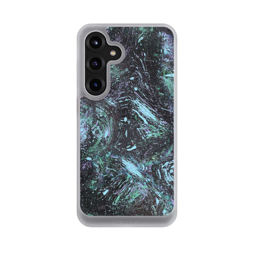 Samsung Galaxy S25+  NIVOcore Abstrakt tropfender Staub lila