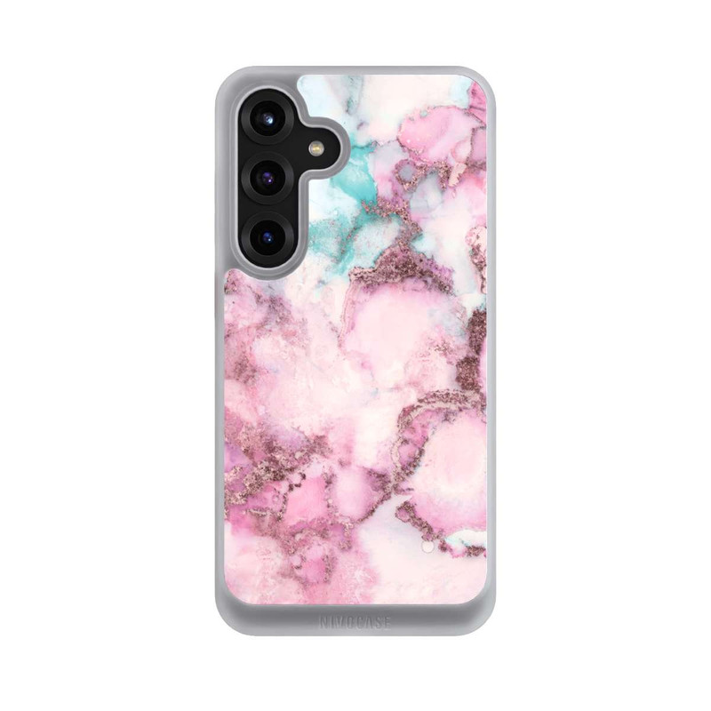 Galaxy S25 + NIVOcore Rosa Strudel