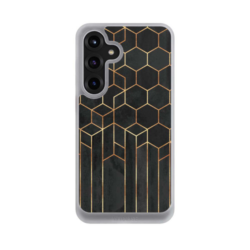 Samsung Galaxy S25+  NIVOcore Schwarze Sechsecke