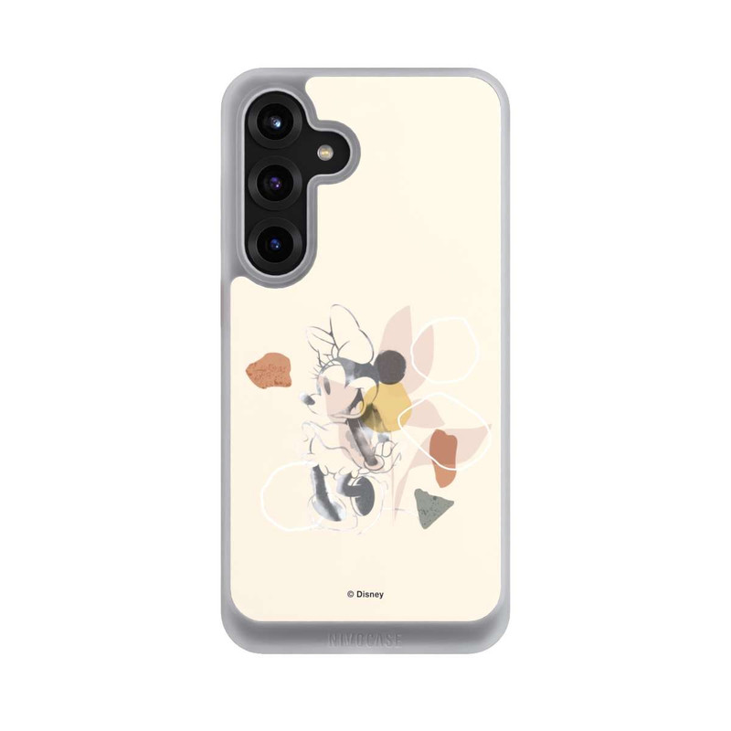 Galaxy S25 + NIVOcore Minnie formes abstraites