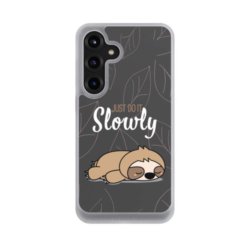 Samsung Galaxy S25+  NIVOcore Just Do It Slowly Sloth Grey