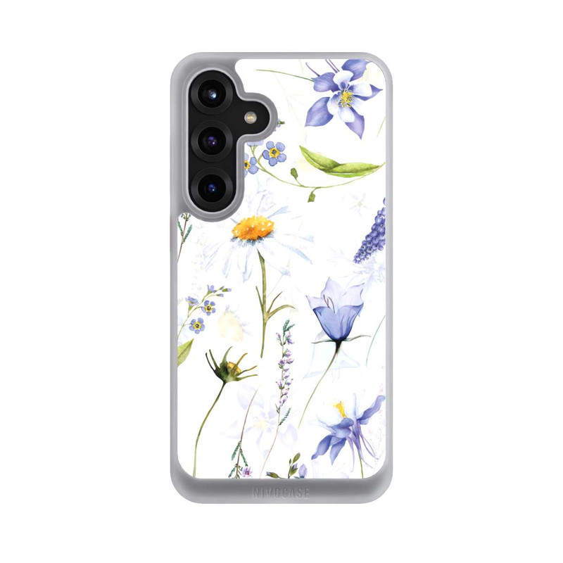 Galaxy S25 + NIVOcore Bellflowers meadow