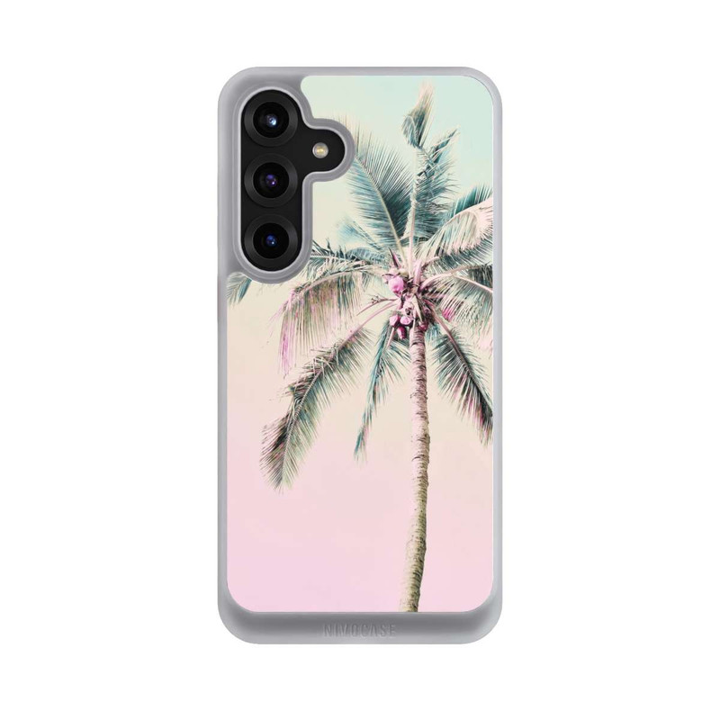 Galaxy S25 + NIVOcore Palme Pastell